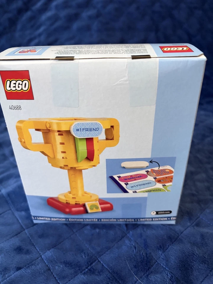 LEGO Trophy 40688 Juego de Caja de Premio Sellado de Fábrica Edición Limitada Nuevo en Caja Nuevo Foto 4 de 4