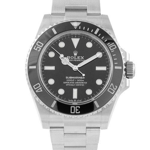 Rolex Submariner No-Date Steel Watch 124060