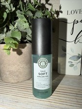 NEW Maria Nila True Soft Argan Oil 30ml / 1oz Hair Treatment From Sweden