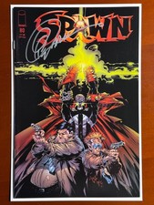 Spawn 80 Signed in Silver Greg Capullo High Grade Low Print