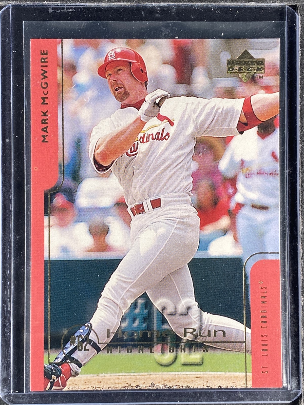 McGwire, Mark - 1999 Upper Deck Home Run Highlights - Card #62