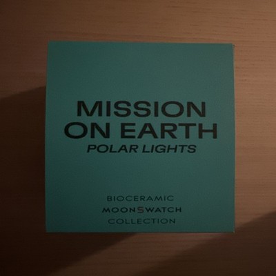 Swatch X Omega Moonswatch Mission On Earth Polar Lights