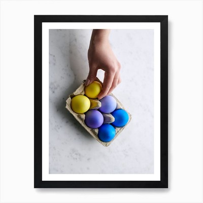 Ostereier 287 Kunstdruck gerahmt Wandbild Poster Leinwanddruck Bild