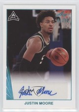 2021-22 Leaf Memories 1990 Base Platinum 96/99 Justin Moore #BA-JM2 Auto 0u66