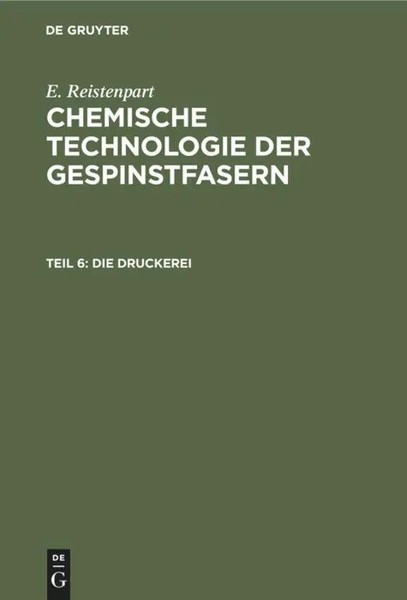 E. Ristenpart | Die Druckerei | Buch | Deutsch | De Gruyter Saur-image