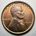 1934  LINCOLN CENT  CHOICE BU  #2190