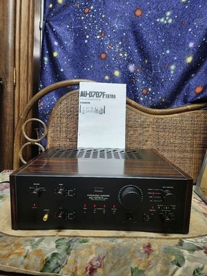 Sansui AU-D707F Extra Vollverstärker schwarz AC100V Japan gebraucht getestet