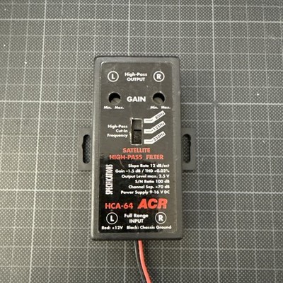 ACR HCA-64 -Hochpassfilter