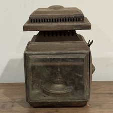 Antique Ford Model T Oil Kerosene Lantern Lamp Original Brass Glass Antique Ford Model T Oil Kerosene Lantern Lamp Original Brass Glass