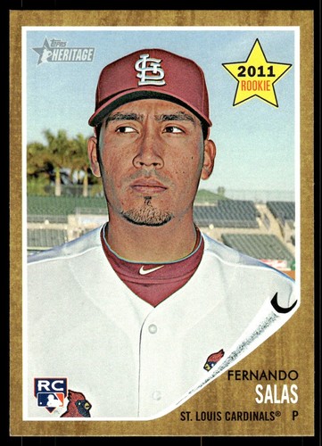 2011 Topps Heritage Fernando Salas St. Louis Cardinals #344