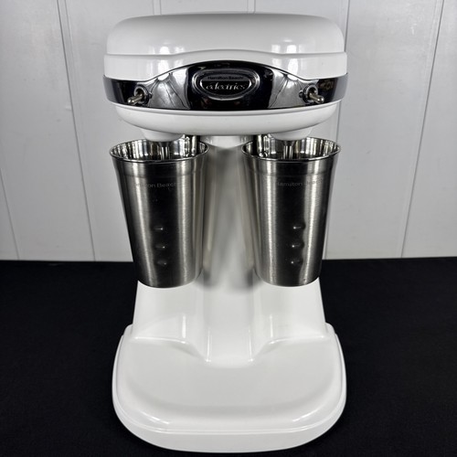 Vintage Hamilton Beach Double 2 Head Milkshake Malt Maker Machine # 60111