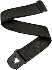 D'Addario Locking Electric Guitar Strap Black