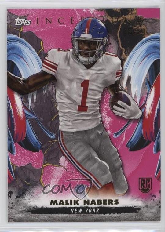2024 Topps Inception Magenta 39/99 Malik Nabers #170 Rookie RC 1n8m