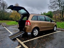 Vauxhall Zafira Wheelchair Accessible Vehicle - WAV 2013 - 57k Miles
