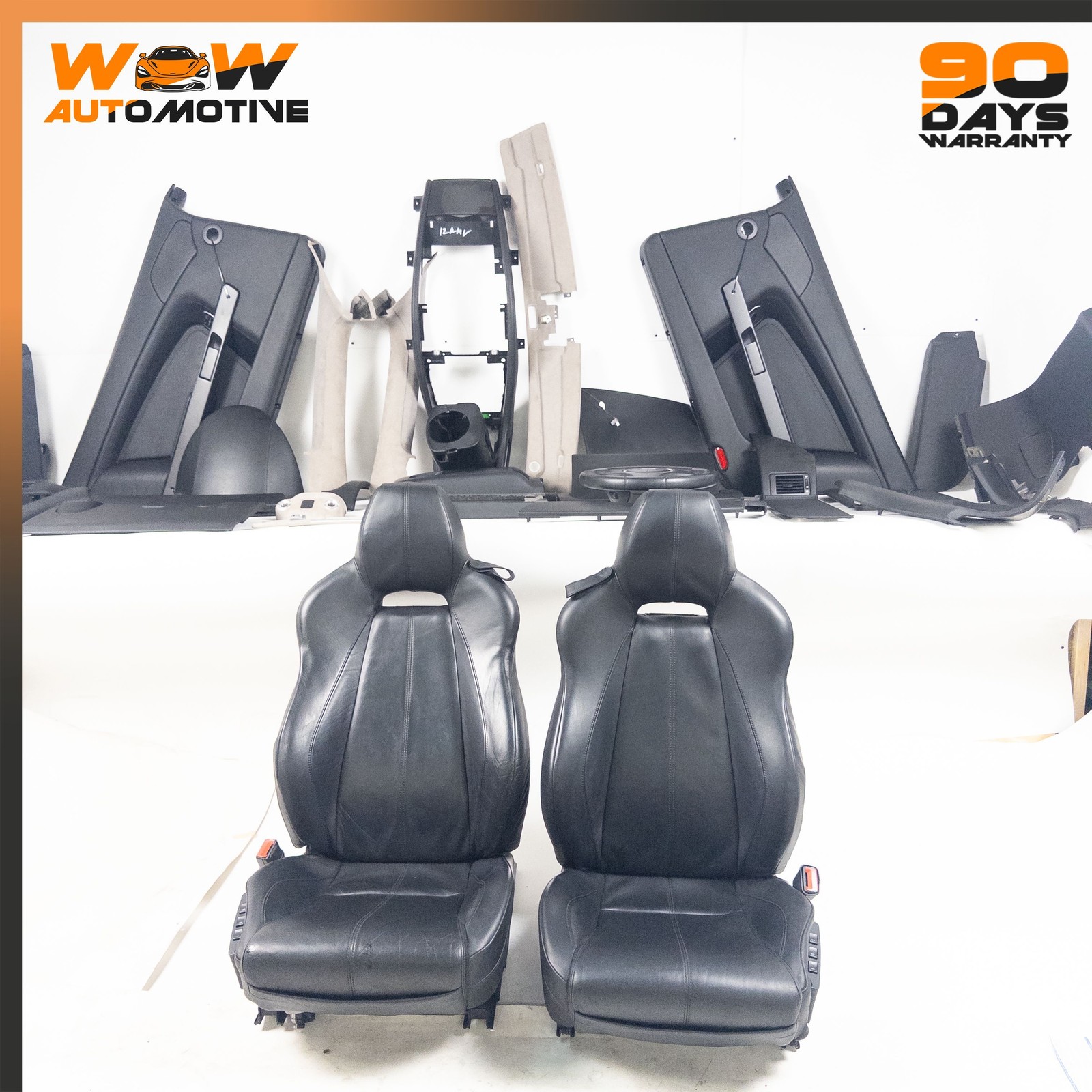 07-16 ASTON MARTIN V8 S VANTAGE INTERIOR SEATS DOOR PANEL CONSOLE TRIM SET OEM