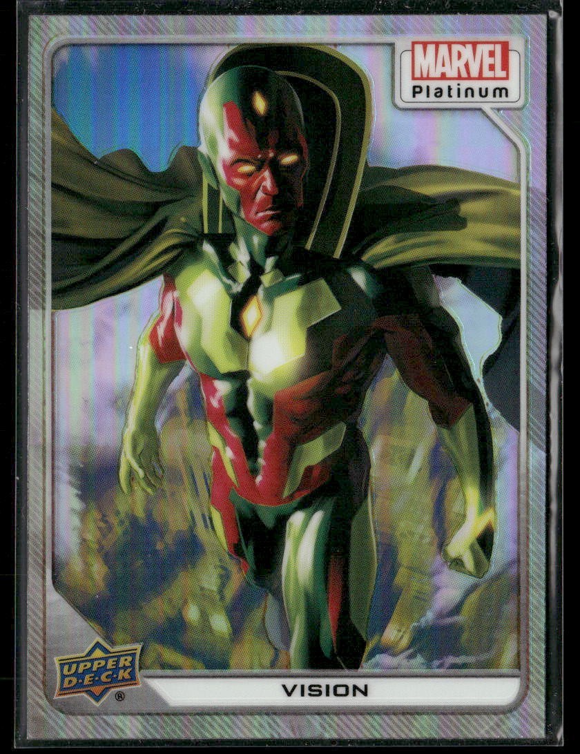 VISION #16 RAINBOW 2023 Upper Deck Marvel Platinum Collectible Card