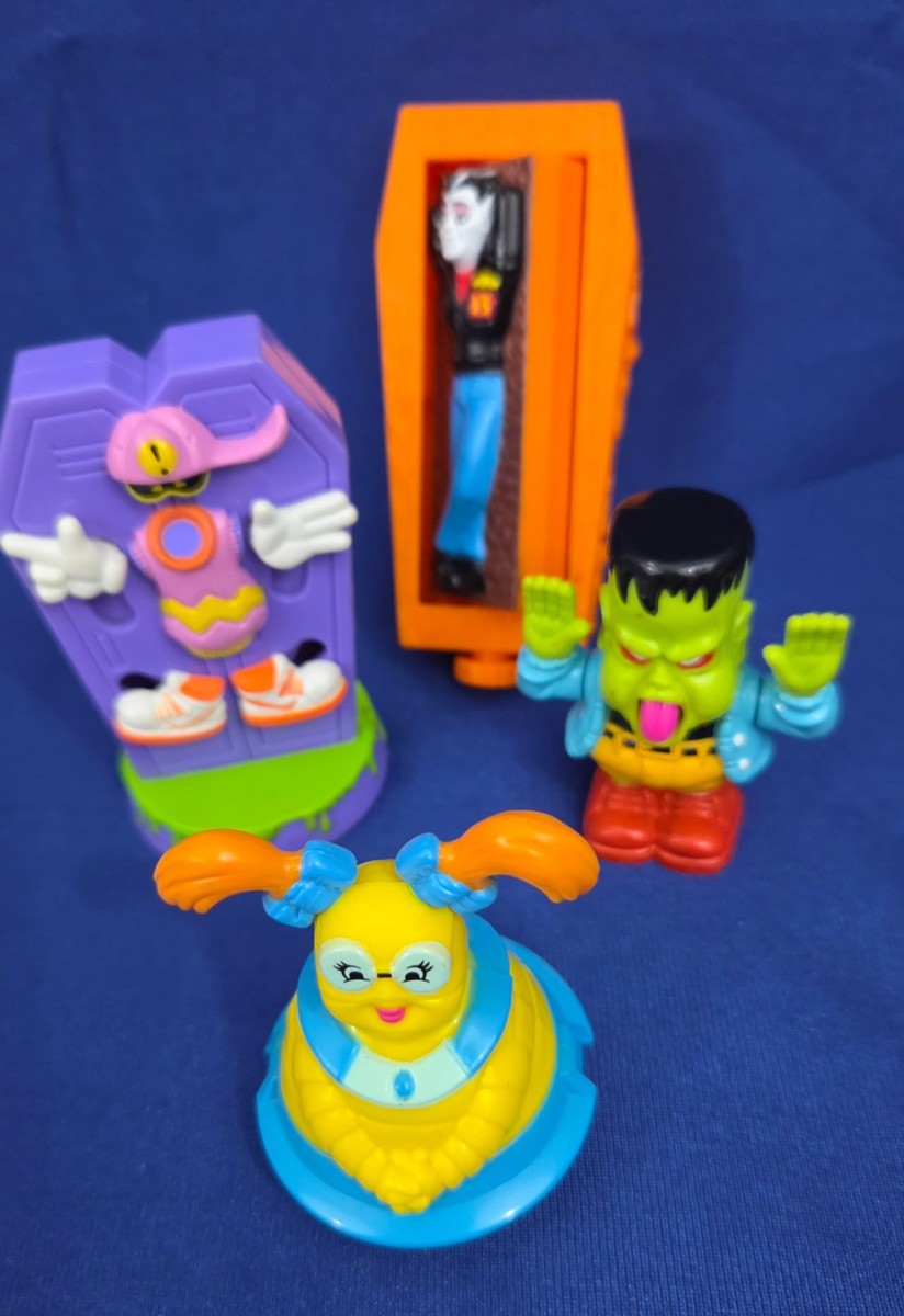 1991 Vintage McDonalds Regional Gravedale High Happy Meal Toys Set