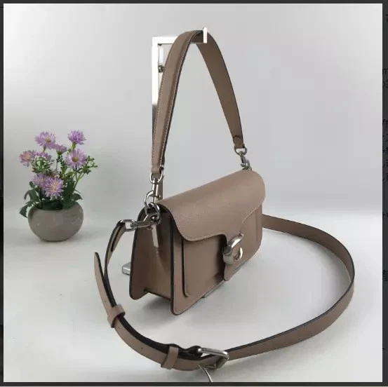 COACH 73995 Tabby Shoulder Bag Brown Dark stone Leather Crossbody Outlet New - Image 3 of 4