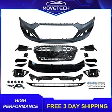 Front Bumper Body Kit Upgrade to RS5 Style Compatible with 2021-2023 Audi A5