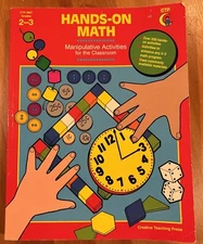 Creative Teaching Press Hand On Math: Manipulative Activities Grades 2-3