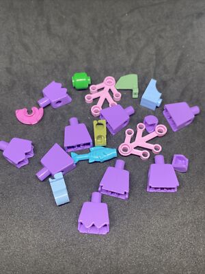 Lego Modling Error LEGO Lot Of 20 Torsos and More Misprint Molding Error Short Shots | eBay
