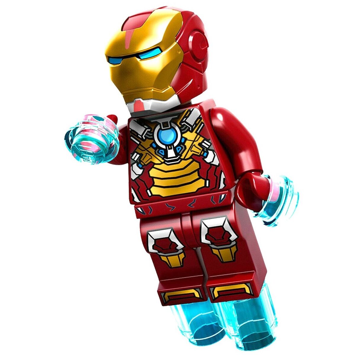 BM117 Lego Iron Man Minifigure - Mark 17 Heartbreaker Armor BM117 Lego Iron Man Minifigure - Mark 17 Heartbreaker Armor
