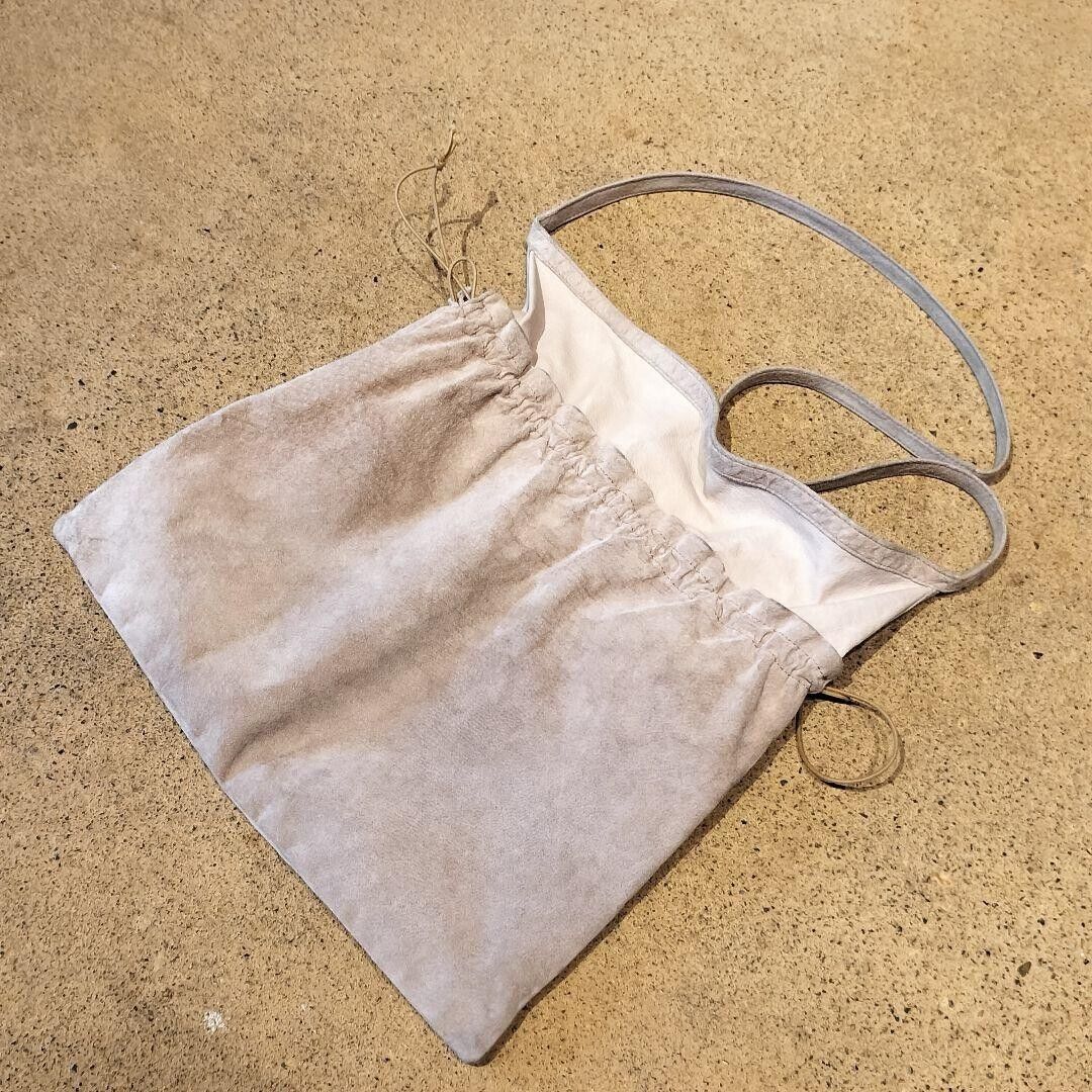 Hender Scheme Red Cross Bag Big Purse Leather in Beige USED Hender Scheme Red Cross Bag Big Purse Leather in Beige USED