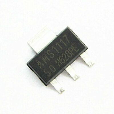 50PCS NEW AMS1117-3.3 AMS1117 LM1117 3.3V 1A SOT-223 Voltage Regulator IC