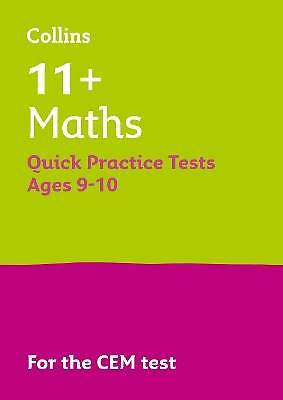 11+ Mathe-Schnellübungstests Alter 9-10 (Jahrgang 5),