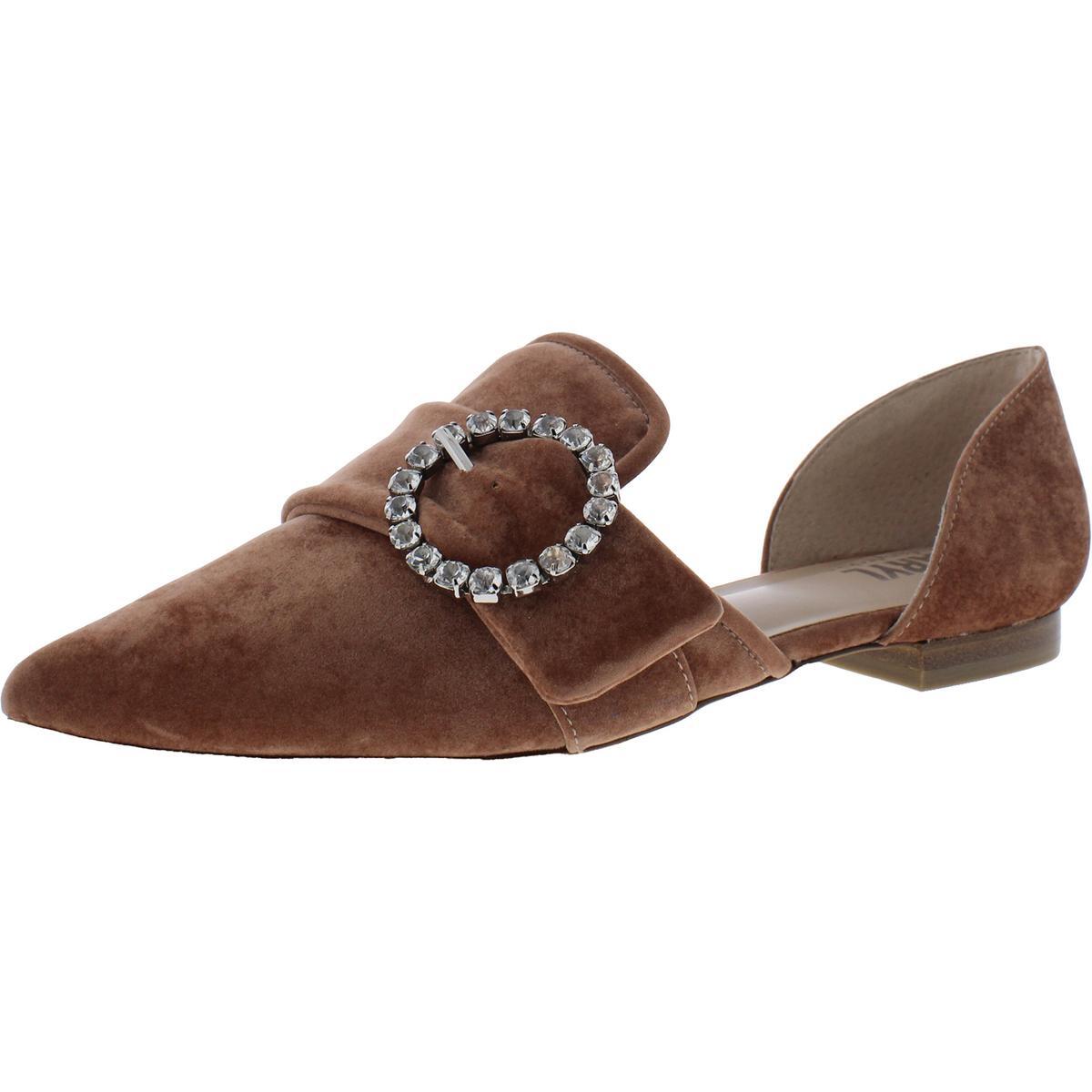 Женские туфли Faryl Robin из бархата Lorna Brown DOrsay 7 среднего размера (B,M) BHFO 5609