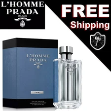 Prada L'Homme L'eau by Prada EDT Eau De Toilette Spray 3.4 oz For Men