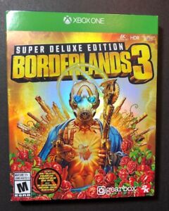 Borderlands 3 Super Deluxe Edition Steelbook Xbox One New Ebay