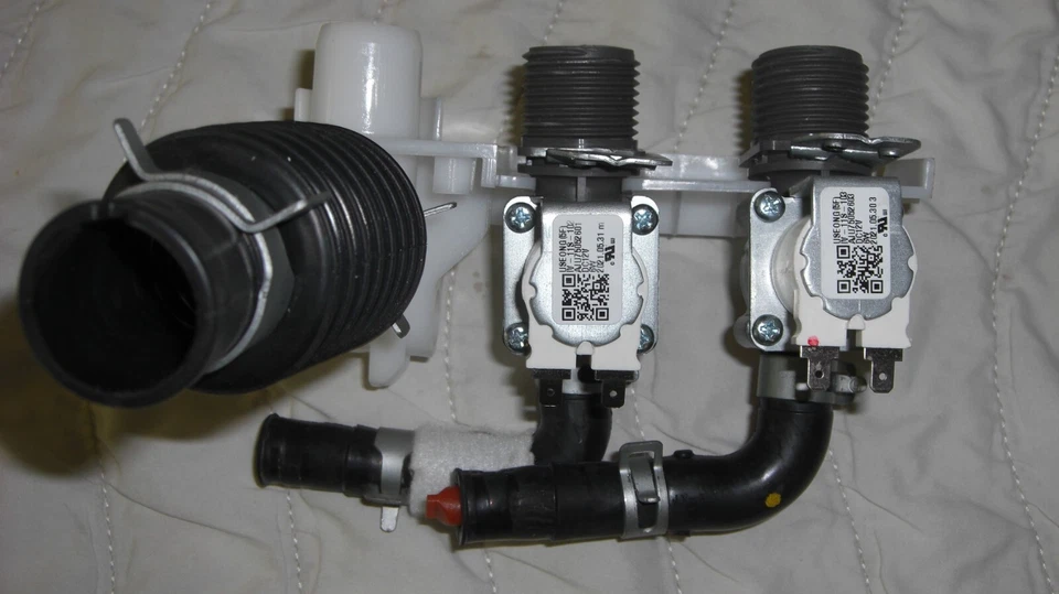 New OEM LG Parts Washer Hot Cold ValveAssy LG WD-Series SideKick Pedestal Washer - Image 2 of 4