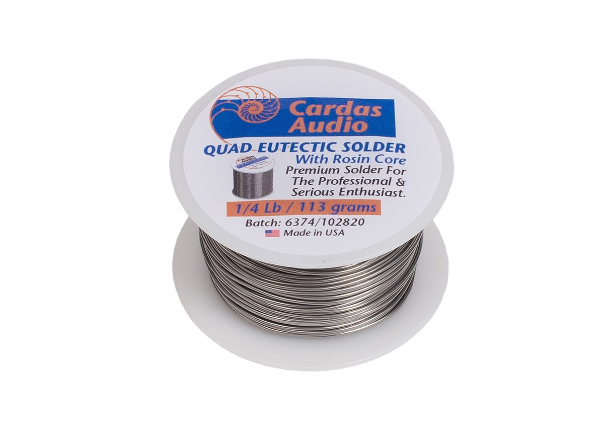 Cardas Audio Silver Quad Eutectic Solder with Flux Rosin