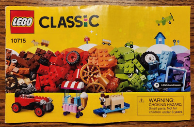Building Instructions 10715 Lego Ideas LEGO Classic Set