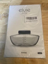 Elvie Pump Breastmilk Storage Bottles - 3 Bottles 