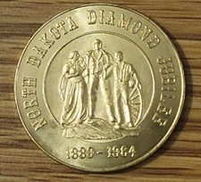 1889-1964 North Dakota Diamond Jubilee 75th Anniversary Half Dollar Coin/Token🪙