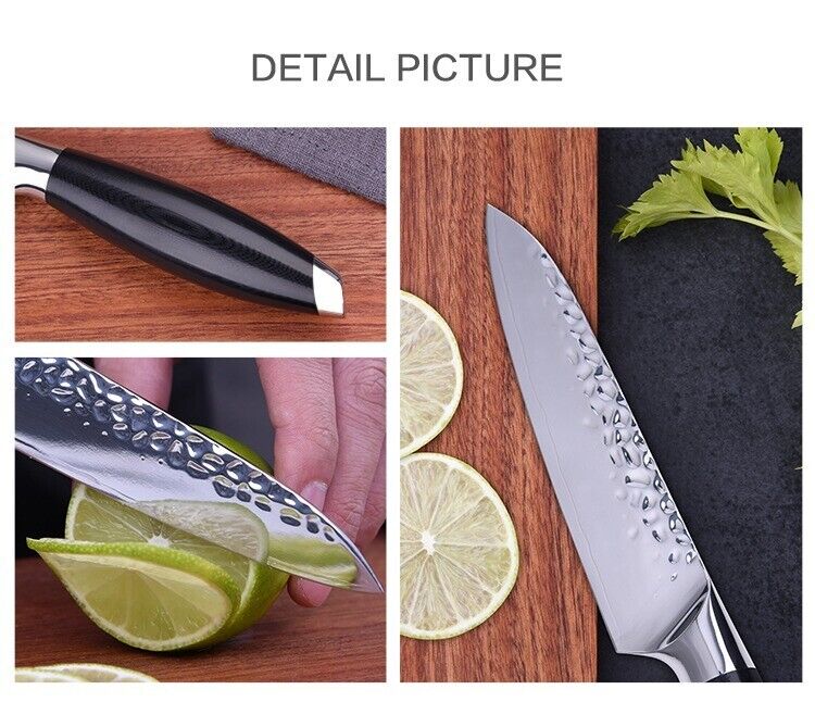 OAKSWARE 5.5-Inch Kitchen Utility Knife, German Stainless Steel, Full Tang,  Paring Knife Kitchen Knife Chef Knife for Cutting, Peeling, Slicing Fruit