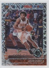 2019-20 Panini NBA Hoops Premium Stock Silver Lazer Prizm Jalen Lecque #254 w8t