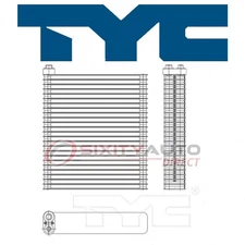 TYC 97196 AC Evaporator Core for 44059 27281-JM01A 27281-JM00A Heating Air df