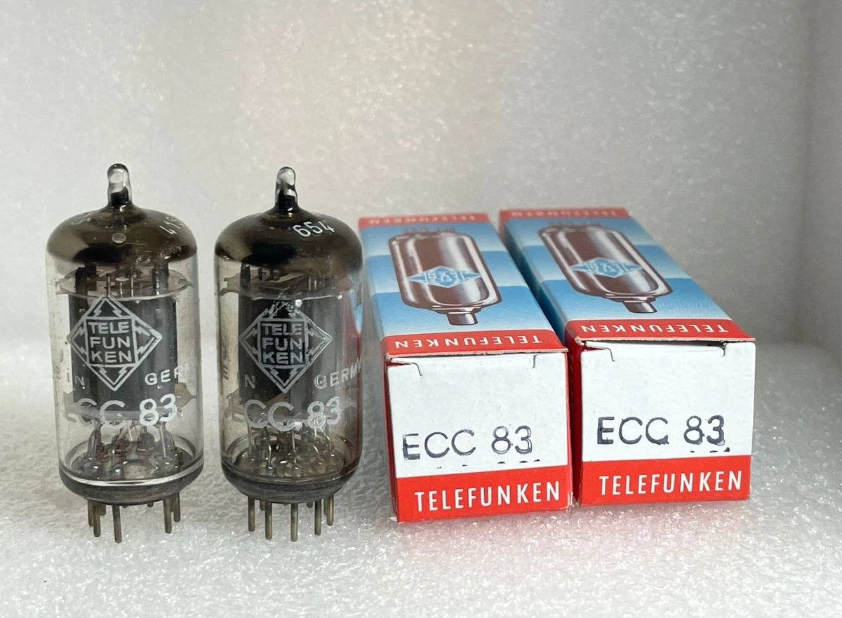 TELEFUNKEN ECC83 Vintage NOS Tubes for sale | eBay