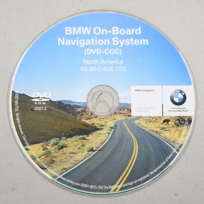 BMW On-Board Navigation System DVD CCC Ver. 2007.2 North America 65900426555 OEM