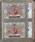 2024 Panini Mosaic Jayden Daniels RC Rookie NFL Debut #272  PSA 8 (2 cards)