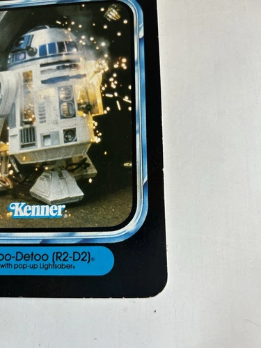 Vintage Star Wars Power Of The Force R2-D2 Coin Unpunched Kenner 1984 92 Back - Picture 7 of 24