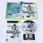 Xbox - Metal Gear Solid 2 Substance Microsoft Xbox Complete #111