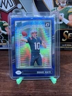 2024 Panini - Rated Rookie Drake Maye #229 Blue Hyper Prizm (RC) (slight damage)