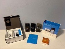2nd Gen Ring Video Doorbell - With: Box, Extra Battery  Faceplates - Complete