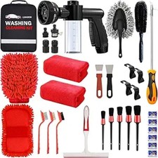 Car Wash Kit - Car Wash Cleaning Kit Car Interior Detailing Kit with Car Wash Fo