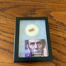 Abraham Lincoln Mini Museum Brick – Springfield IL 1954 Renovation Souvenir