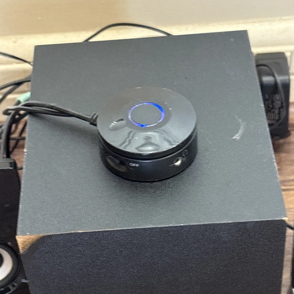 Cyber Acoustic CA-3080 PC Multi-Media 2.1 Sound System x2 Speakers + Subwoofer - Image 2 of 4